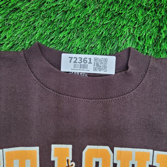 Vintage 80s LOGO-7 Sweatshirt Womens Large 20x23 USA - Picture 9 of 12